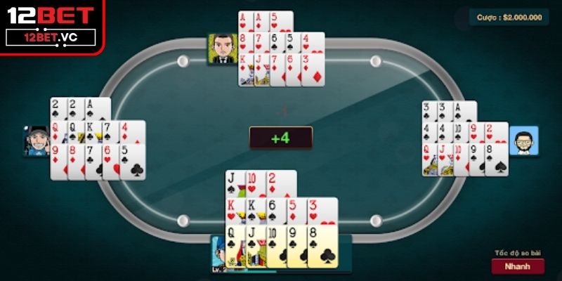 Cách Chơi Binh Xập Xám 12BET - Tiết Lộ Bí Quyết Từ Lão Làng 3 Giới thiệu những bộ bài quyền lực trong game